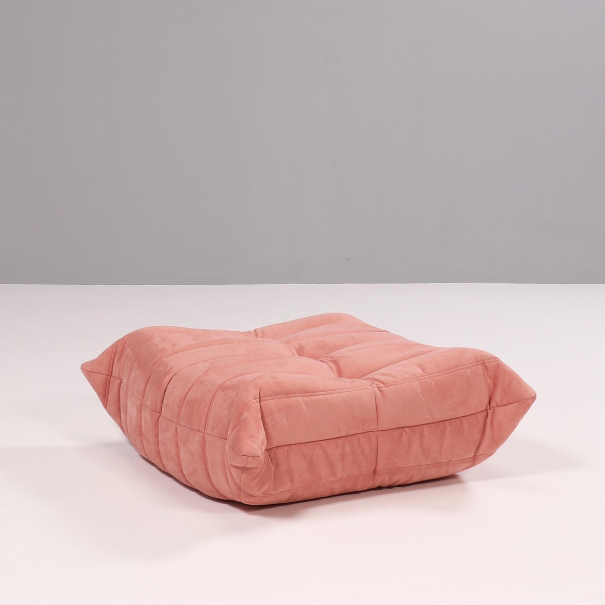 Pink Modular Togo Sofa and Footstool by Michel Ducaroy for Ligne Roset, Set of 5
