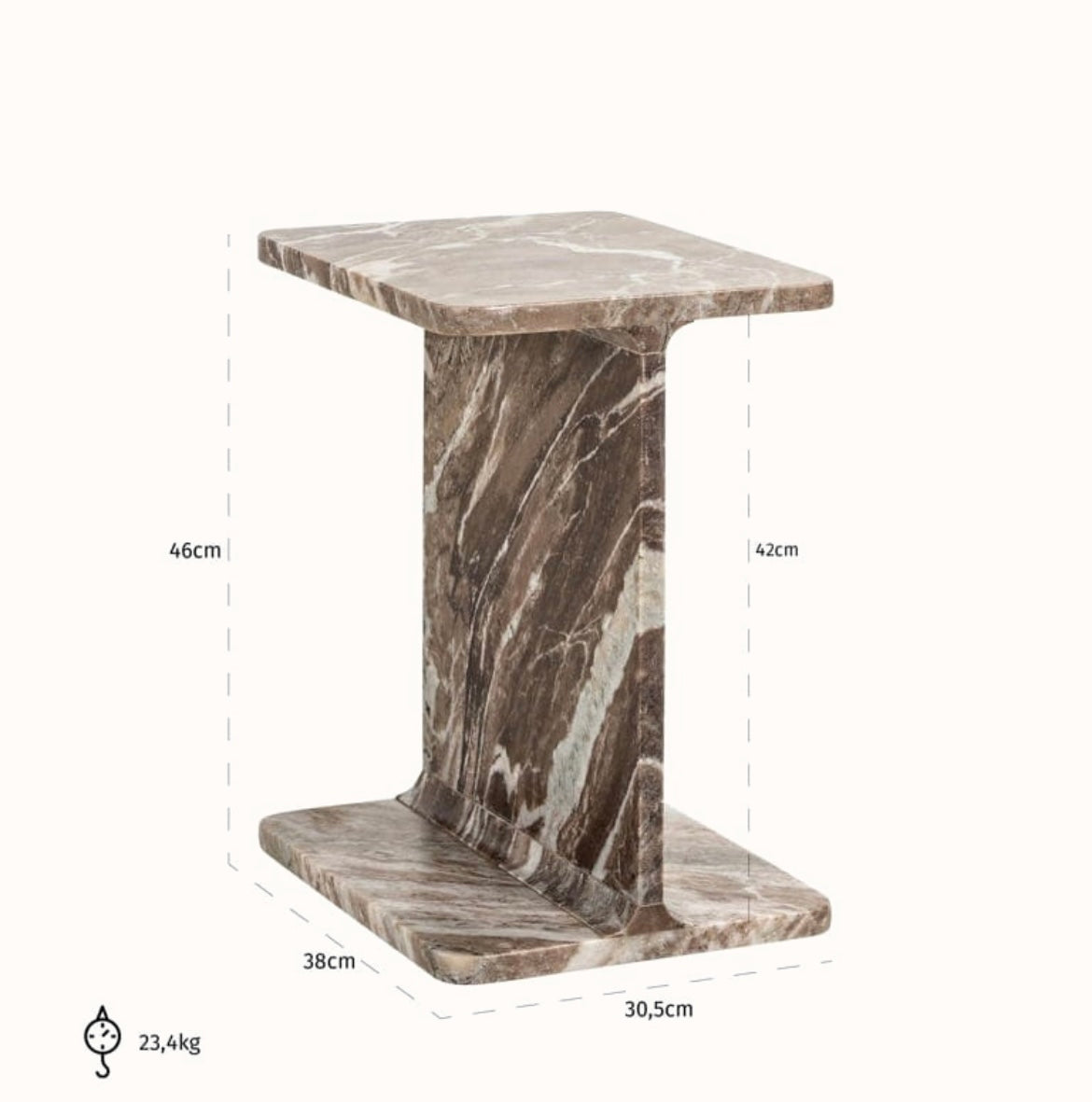 Marble Side / End Table