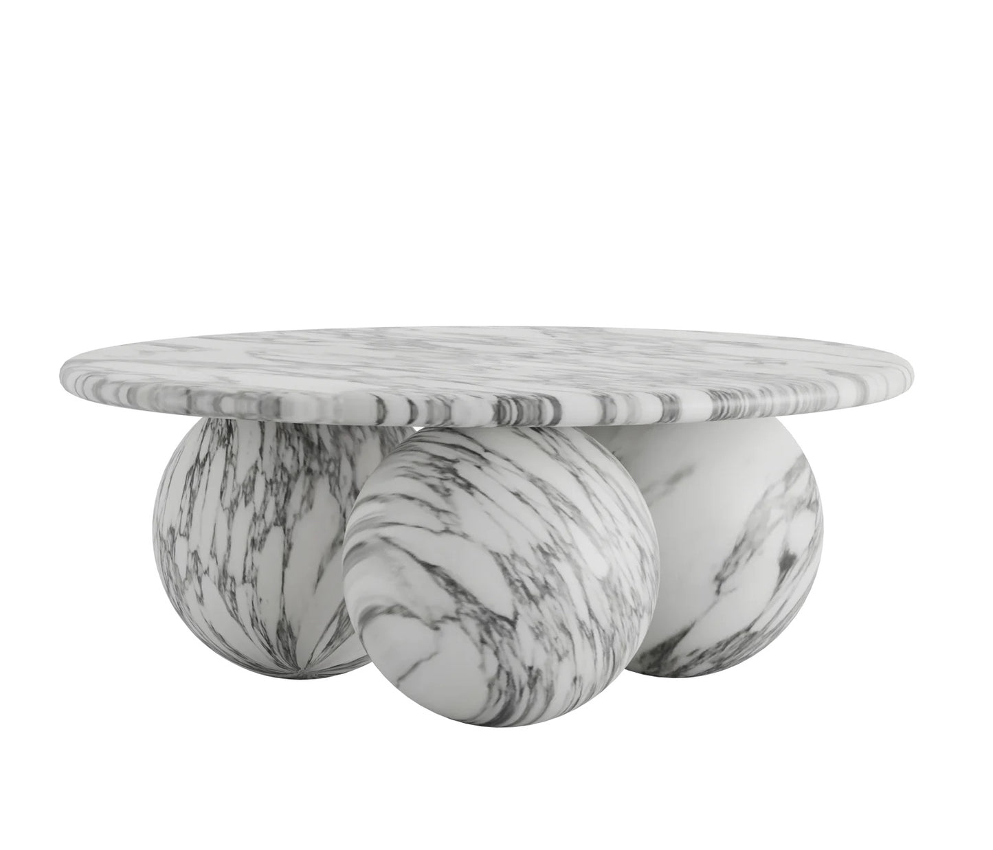 Soho Home Oxley Coffee Table, Arabescato Corchia Marble