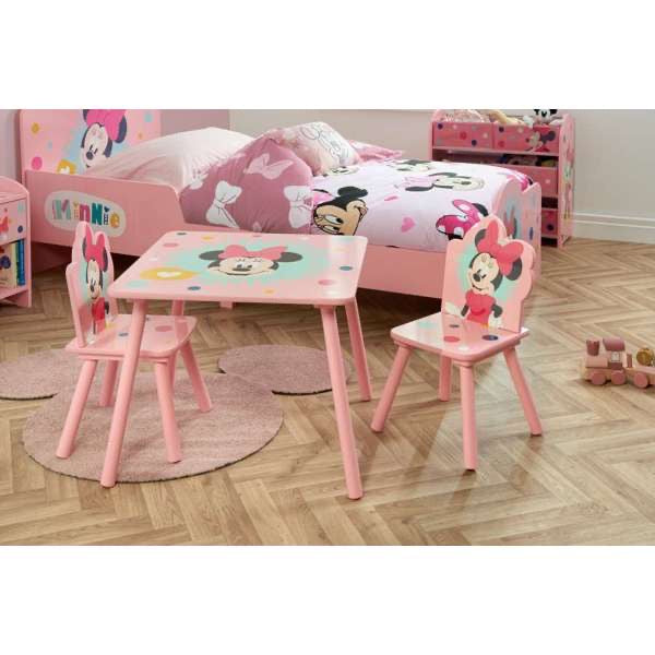 Disney Minnie Mouse Table & Chairs