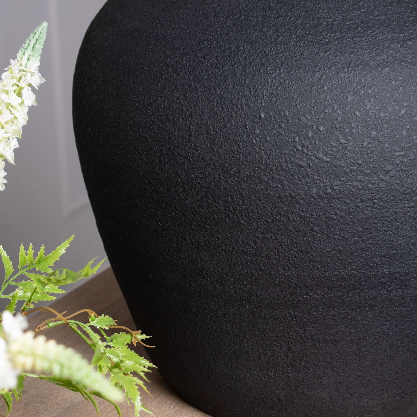 Matt Black Astral Vase