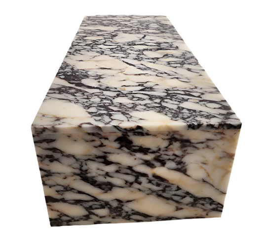 Calacatta Viola Marble, Coffee Table, Marble Coffee Table, Handmade Coffee Table from Real Marble