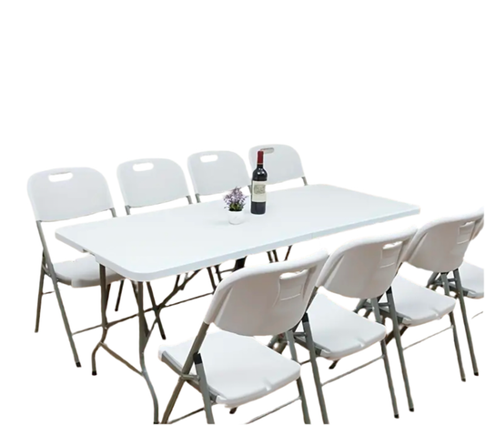 6 FT Folding Multi Use Event Table for Outdoor or Indoor Use