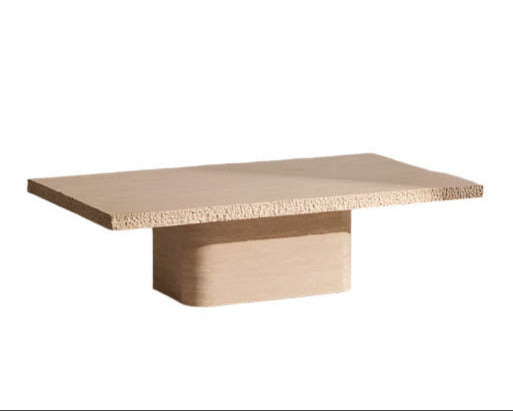 Ramsey Coffee Table, Travertine