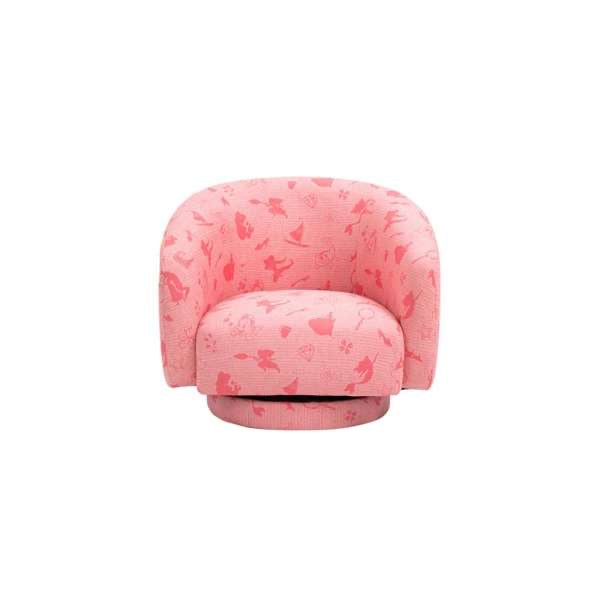 Childrens Princess Accent Swivel Chair