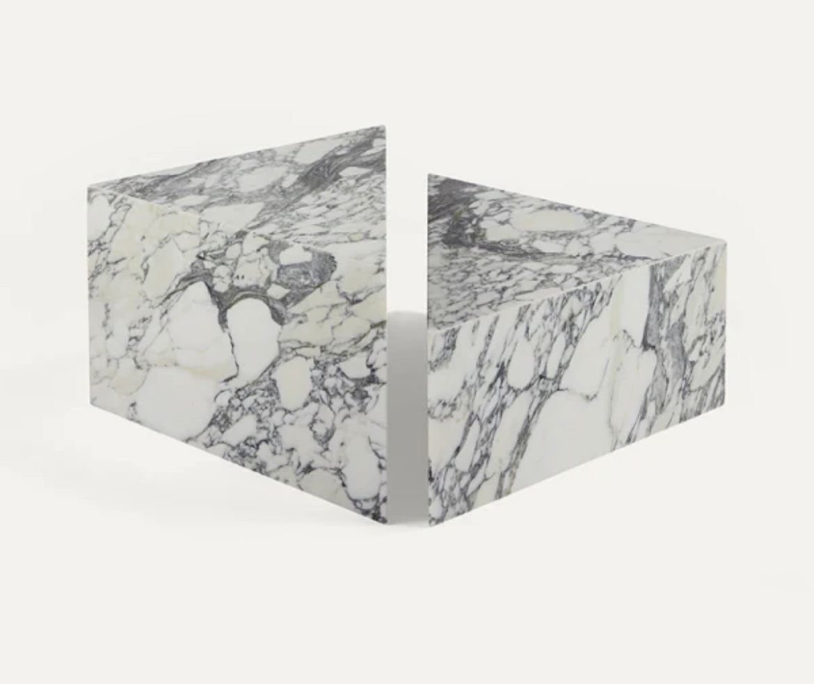 Triangular Marble Table Sets