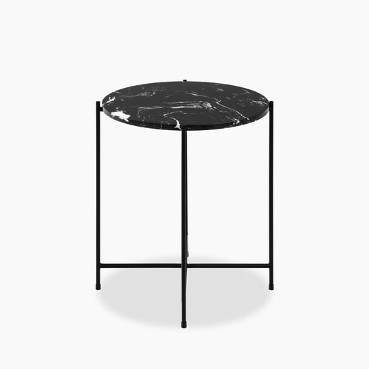 Black Onyx Top Side Tables