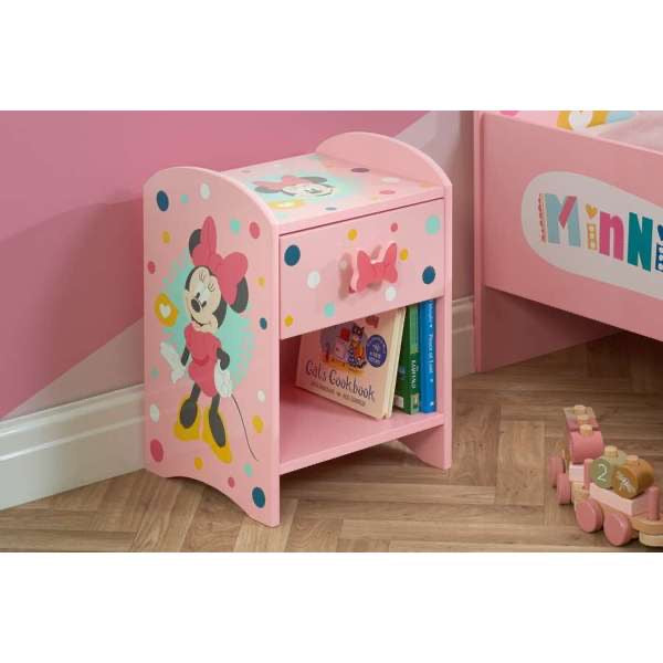 Disney Minnie Mouse Bedside Table