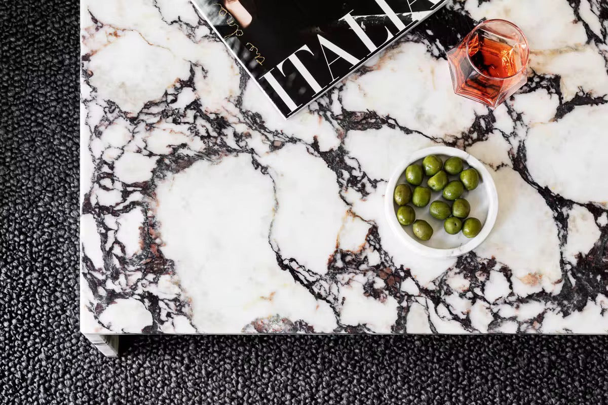 Calacatta Viola Marble Coffee Table