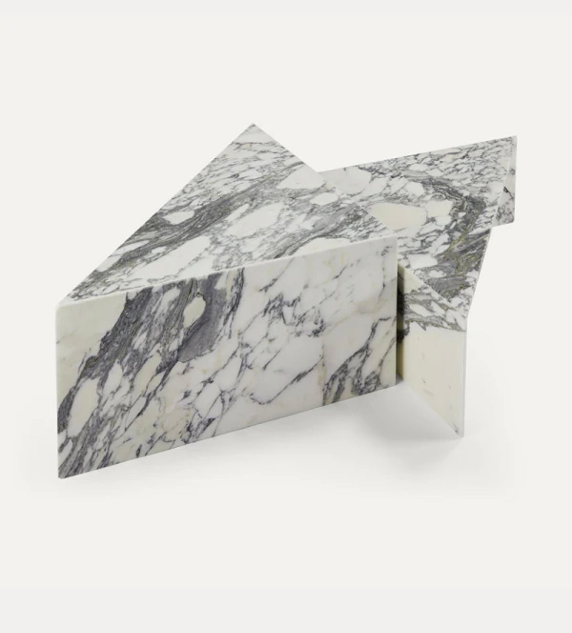 Triangular Marble Table Sets