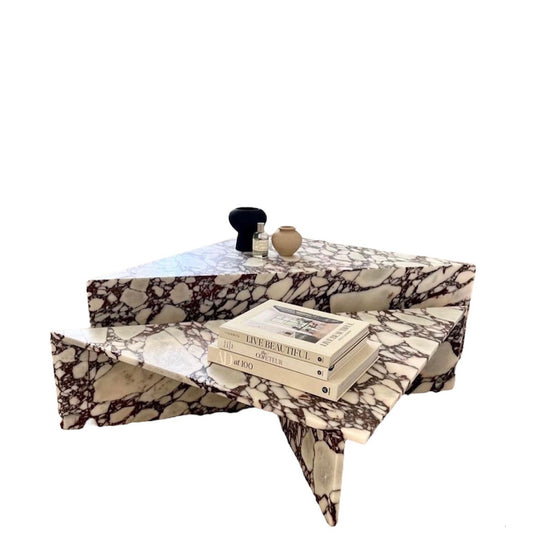 Triangular Marble Table Sets