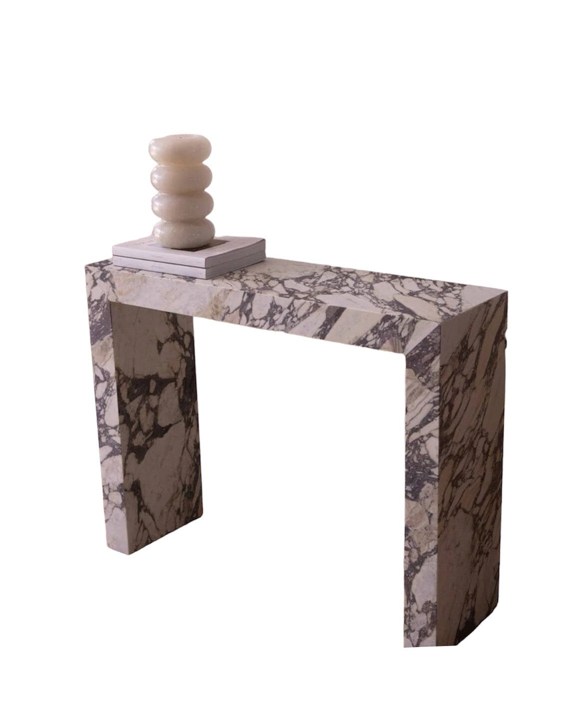 Slab Marble Console Wall Table