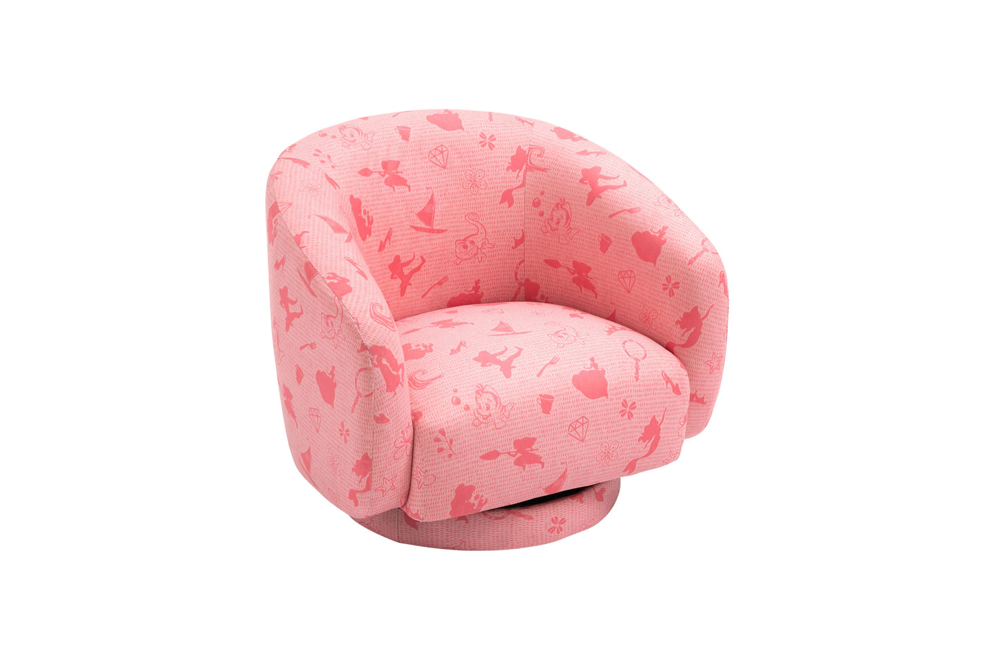 Childrens Princess Accent Swivel Chair