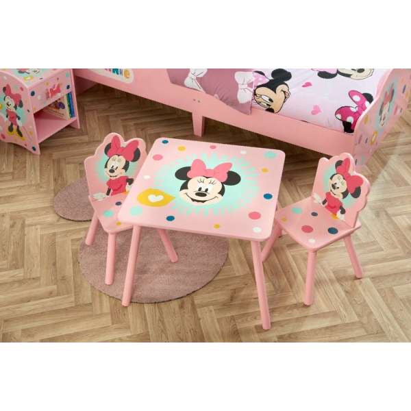 Disney Minnie Mouse Table & Chairs