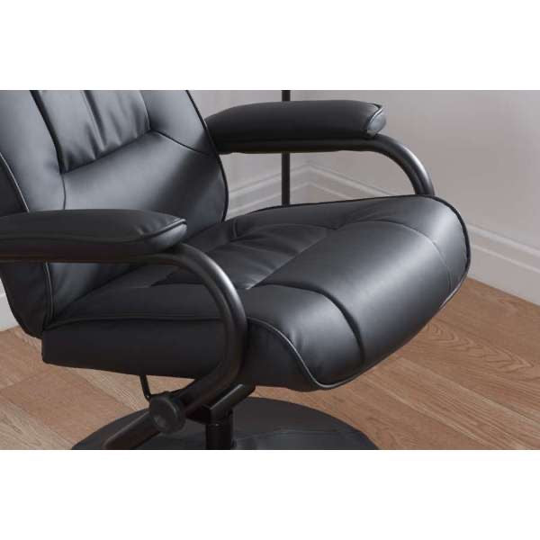 Memphis Swivel Chair & Footstool