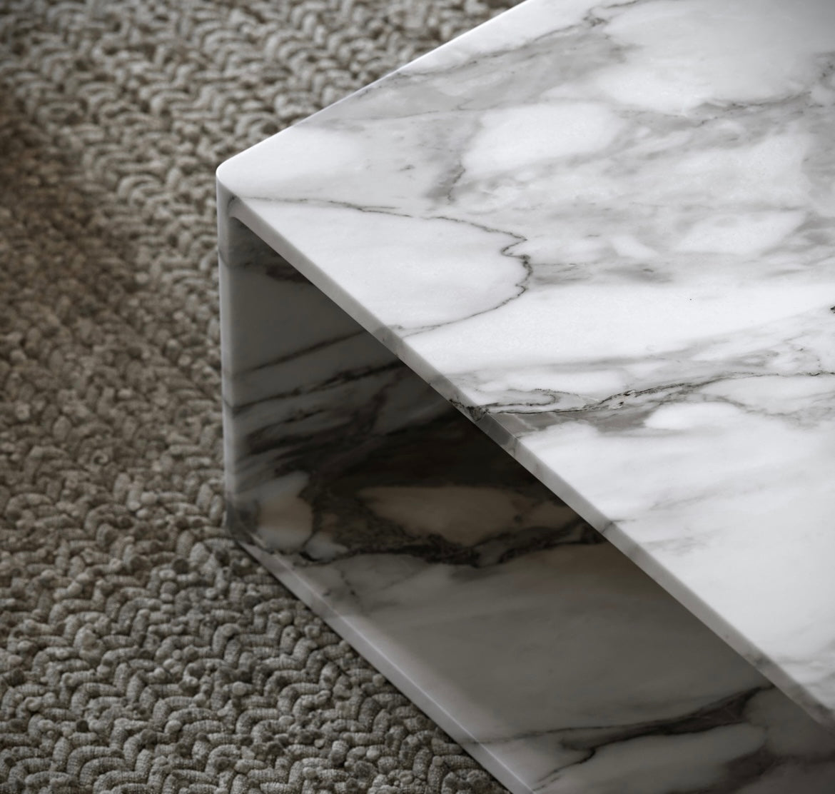 AZZURRA ARABESCATO MARBLE COFFEE TABLE 800MM