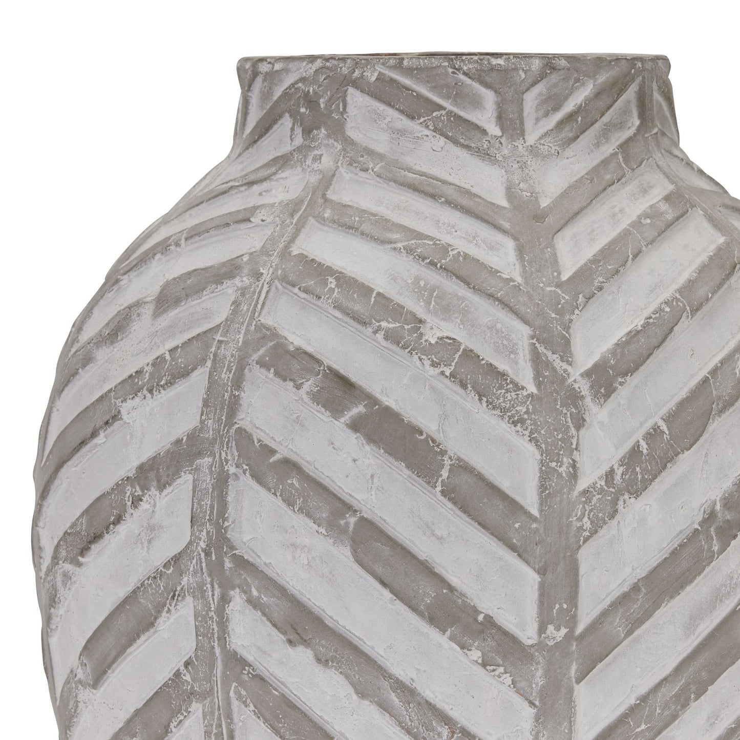 Bloomville  Textured Stone Vase